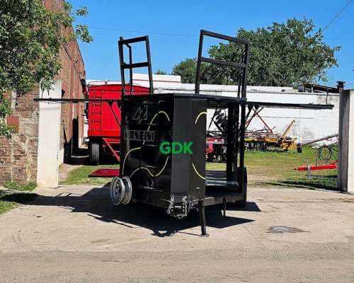 Trailer para Drone 1 Eje. Mancini