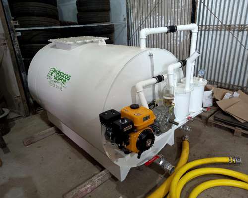 Equipo Atmosferico de 1.000 Litros para Baños Químicos.