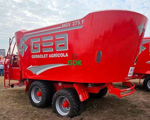 Mixer Vertical Doble MGV 275 F. con Goma y Balanza. GEA