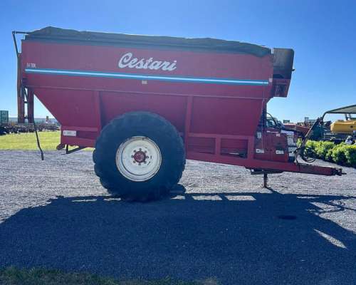 Tolva Autodescargable Cestari de 14 TN con Balanza