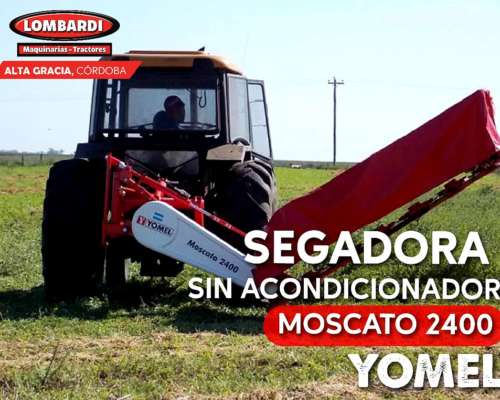Segadora Yomel - Moscato 2400 sin Acondicionador