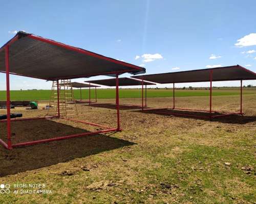 Sombras Móviles para Ganado