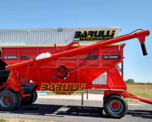 Tolva Semillera Gimetal AC 22000 con Chimango y Lona