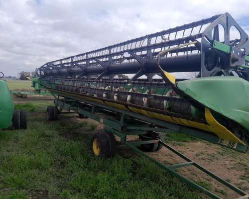 Cosechadora John Deere 9860 STS - 4wd- 2006 - Plat. 35 Pies