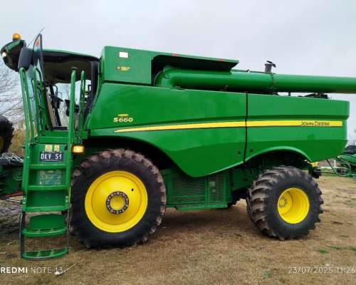 Cosechadora John Deere S660 2wd Dual Platf. 35p 2018