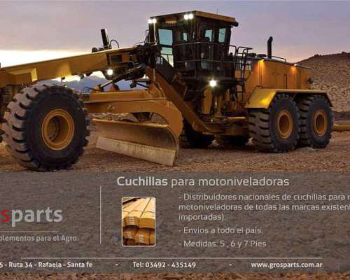 Cuchilla Motoniveladora / Niveladora