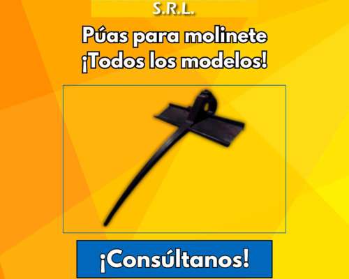 Púas para Molinete Todos los Modelos