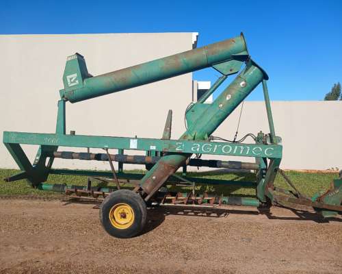 Extractora de Granos Agromec 9 Pies Reparada Arrolla Bolsa