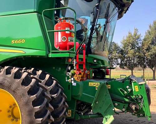 Equipos Contra Incendios para Cosechadoras