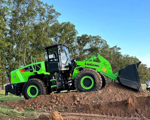 Pala Cargadora Frontal Eléctrica Liugong Clg856he - 3,5 M3