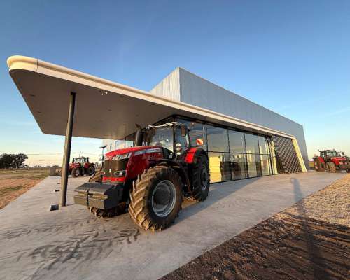 Massey Ferguson 8737 con Duales y Piloto