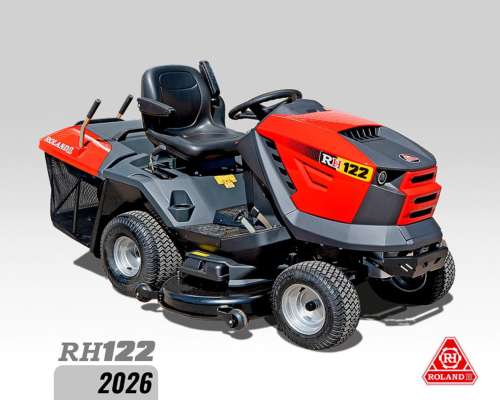 Tractor Cortacésped Rolandh 122 con Bolsa Recolectora 320lts