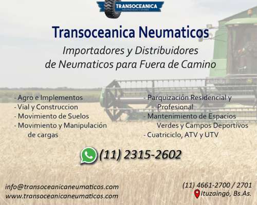 Neumático 14.9-24 Cubierta 6 Telas Tractor Riego 14 9 X24 R1