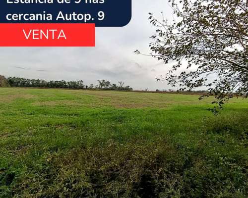 Campo de 9 Hectáreas en San Nicolás