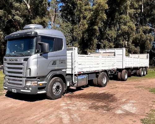 Scania G340 Enganchado con Acoplado Petinari
