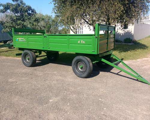 Acoplado Playo Fijo/volcador SYL Lecar Mauro Mancini