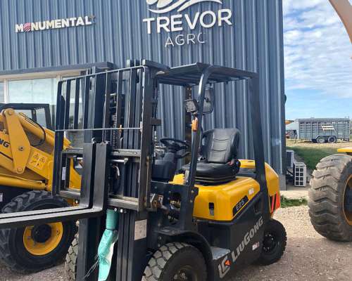 Autoelevador Liugong CPCD25 Diesel, para 2.5 Toneladas