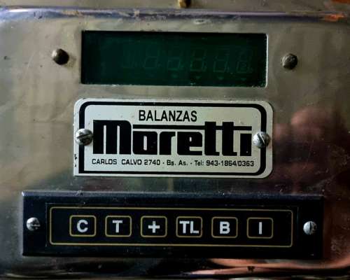 Balanza Moretti FF 10tn Digital - Dual 220v/12v (portátil)