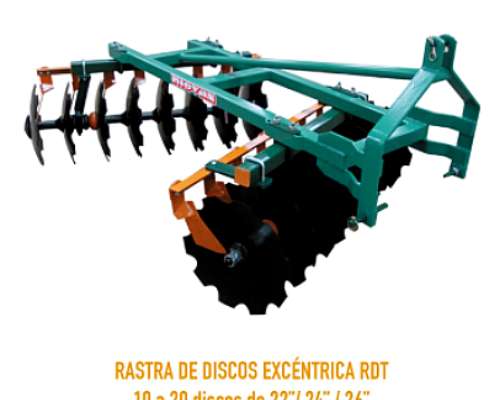 Rastra Excentrica de 3 Puntos Nievas RT