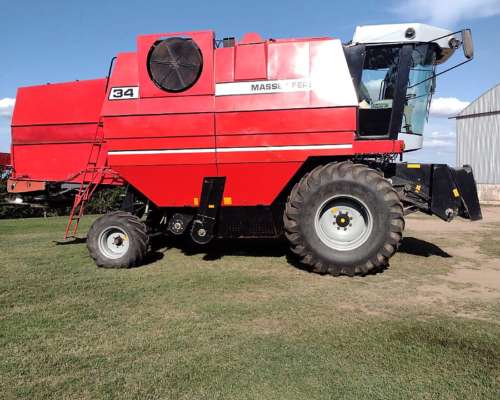 Massey Ferguson 34. Horas 6540. Plataforma de 30 Pies