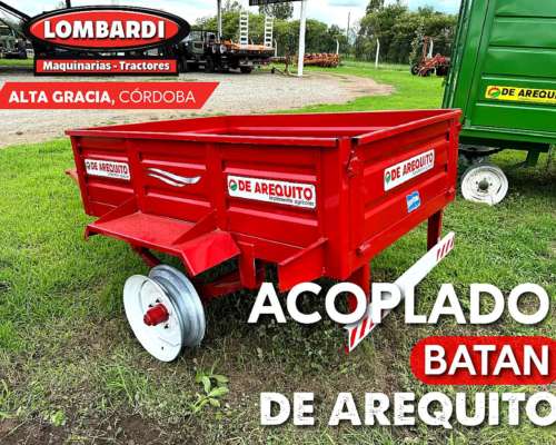 Acoplado Batan de 1 Eje para 1500kg, Disponible