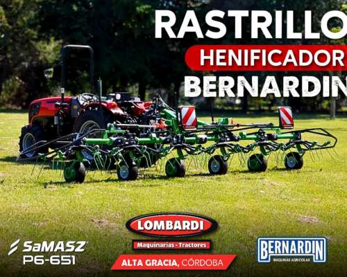 Rastrillo Henificador Samasz Bernardin para Tres Puntos
