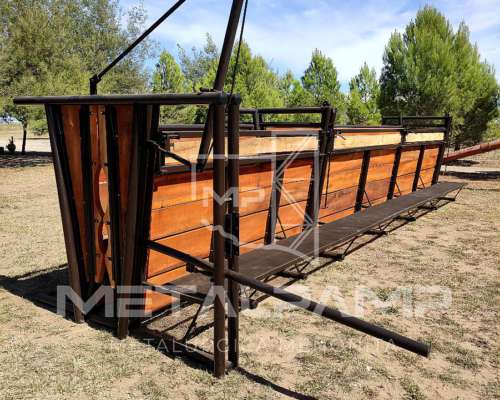 Casilla de Operar y Manga Reforzada Caño Petrolero y Madera