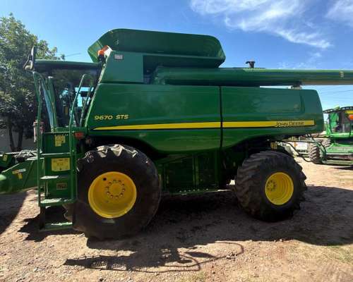 John Deere 9670 SS 635f M 8000 HS. R 6500 HS. Piloto