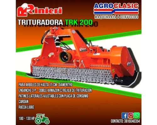 Trituradora Rinieri TRK 200