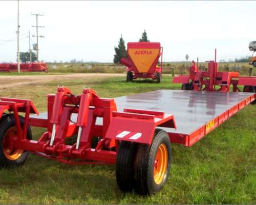 Acoplado Carretón Hidráulico Marca Acepla