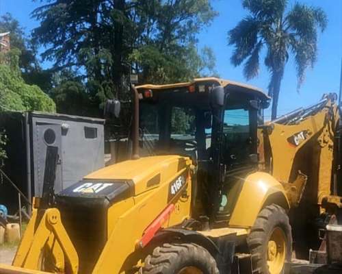 Pala y Retro Caterpillar 416f2