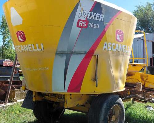 Mixer Ascanelli RS 1600 con Bascula y Gomas Reparado