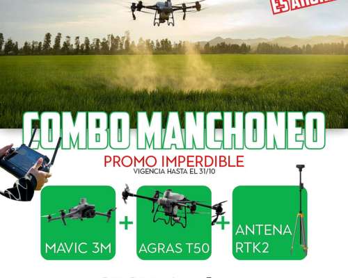 Imperdible Combo Manchoneo DJI