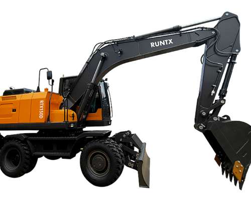 Excavadora C./ Ruedas - Runtx - Modelo 8, 15, 18 y 21 Ton.