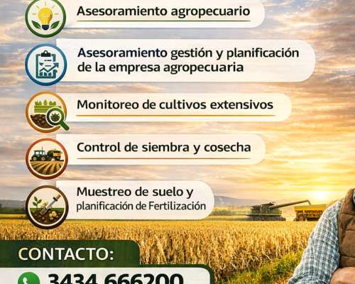 Asesoramiento en Cultivos Extensivos