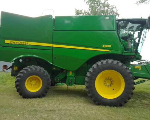 John Deere S660, Doble Traccion, de 35 Pies