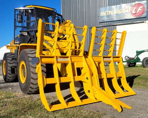 Frente Rastrillo LF P/limpieza Adaptable a Cargadora Frontal