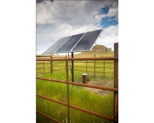 Bomba Sumergible Solar 5.000 Lts./diarios Hasta 20 Mts.