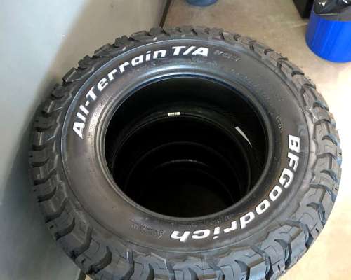Neumaticos Bfgoodrich para Todas la Camionetas