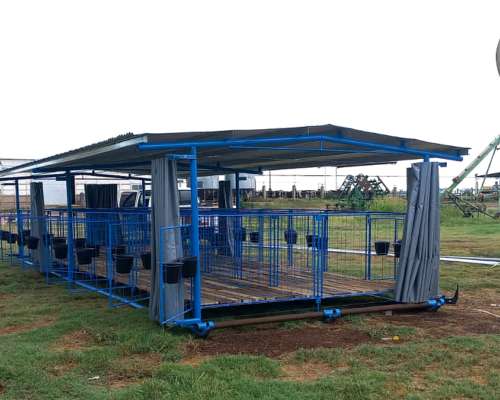 Guacheras Móviles para 20 Terneros
