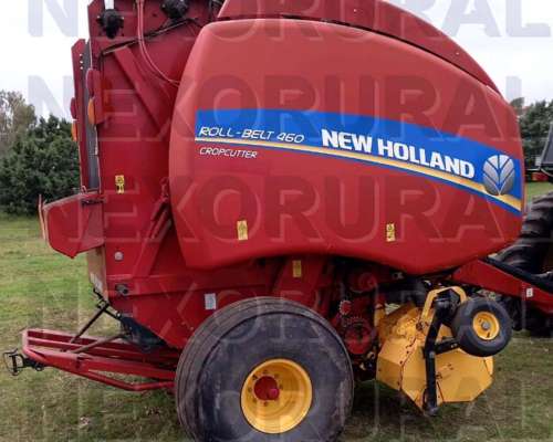 New Holland Roll-belt 460, Cropcutter. año 2018.
