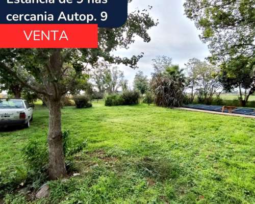 Campo de 9 Hectáreas en San Nicolás