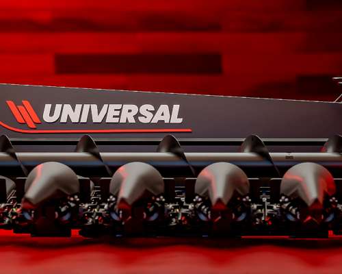 Cabezal Universal de 18 Surc con Embocador, con Placa Hid, C