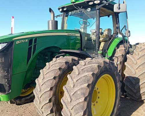 Tractor John Deere 8270r, año 2019