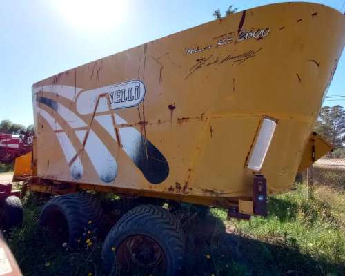 Mixer Ascanelli RS2600 Completo C Balanza Revisado