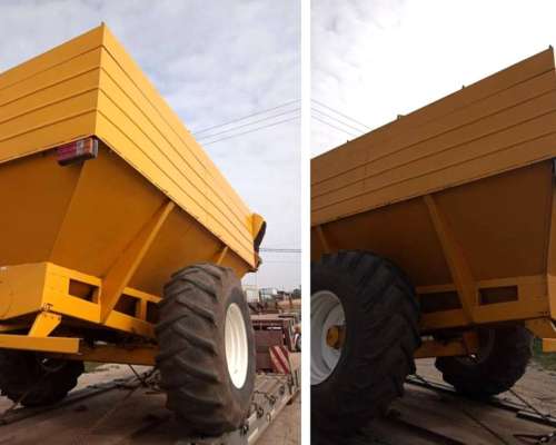 Tolva Autodescargable Agromac 12/14t Incluye Balanza