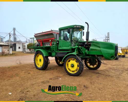 Fertilizadora Motriz Favot, con Tolva Fertec y Balanza