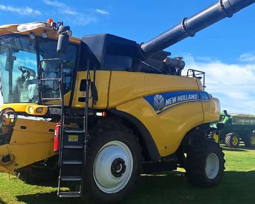 Cosechadora New Holland CR 7.90,simple, Dual, Drap 45p, 2020