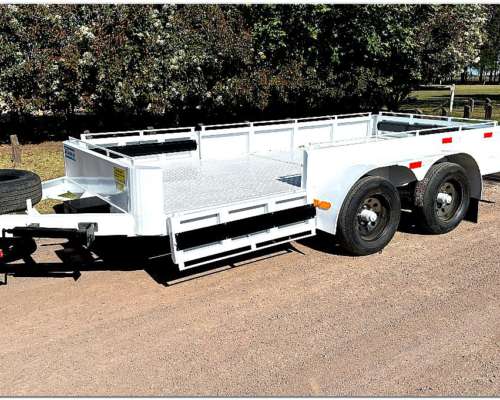 Acoplado Trailer para Llevar Motos y Cuatridiciclos. 2000 Kg