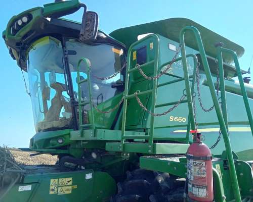 Cosechadora John Deere S660 - 2016